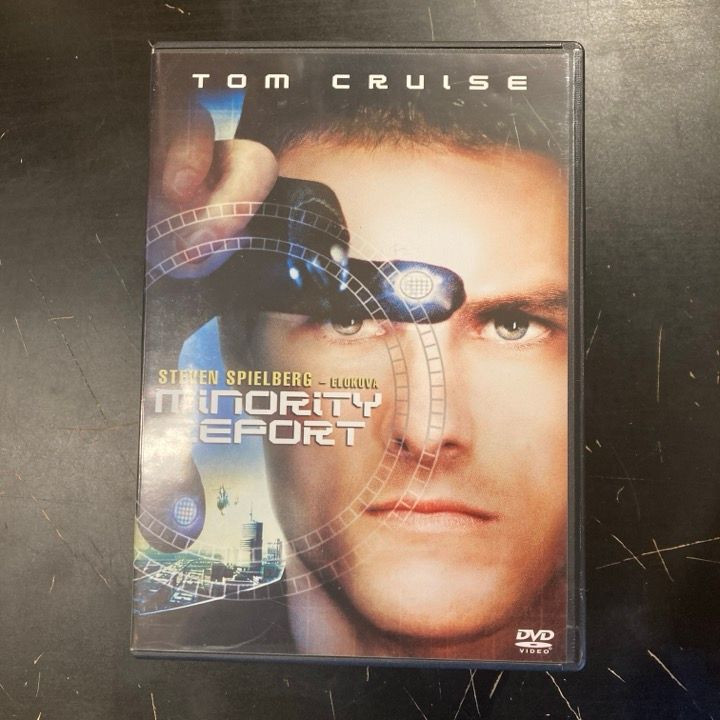 Minority Report 2DVD (VG+/M-) -toiminta/sci-fi-